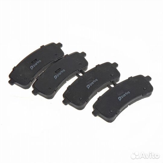 Тормозные колодки задние partra BP6188
