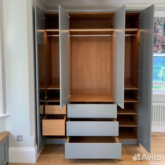 Шкафы купе на заказ. Под ключ