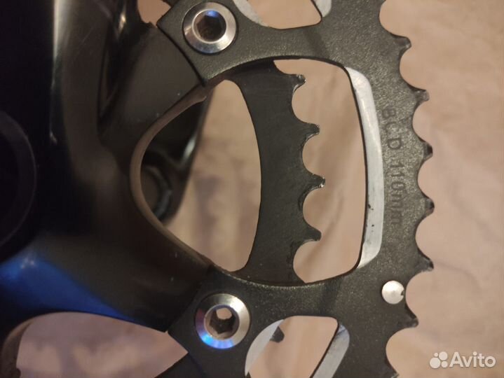 Шатуны Lasco Visto, 175 мм, 34/46Т, полая ось