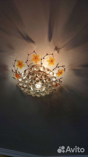 Люстра хрустальная