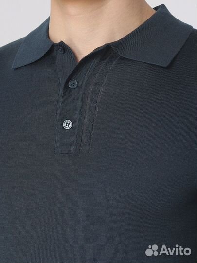 Поло из тенселя и шерсти Cudgi