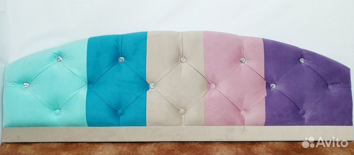 Детская кровать Звездочка Фиолетовый/Пуговицы