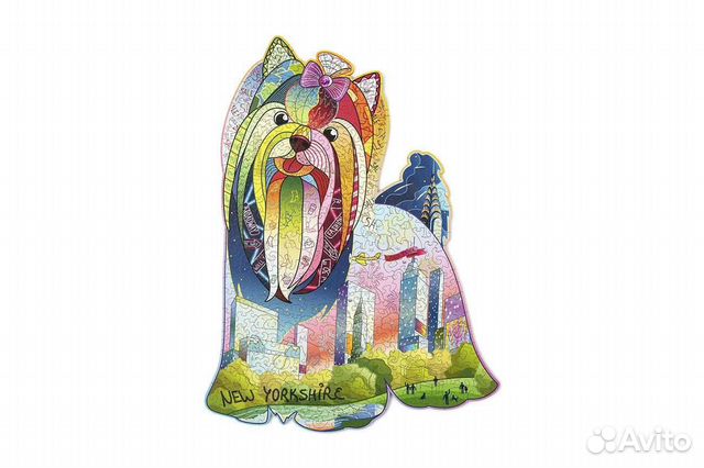 Деревянный пазл 