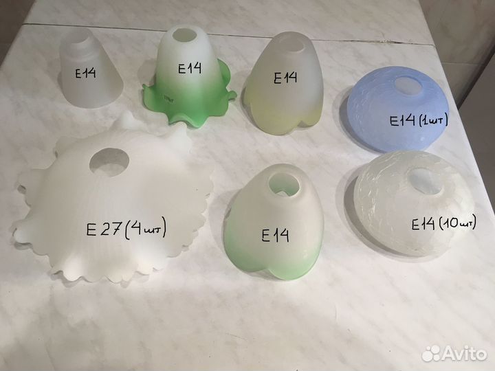 Плафоны для люстр и светильников