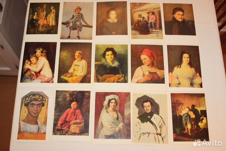 Наборы открыток по живописи