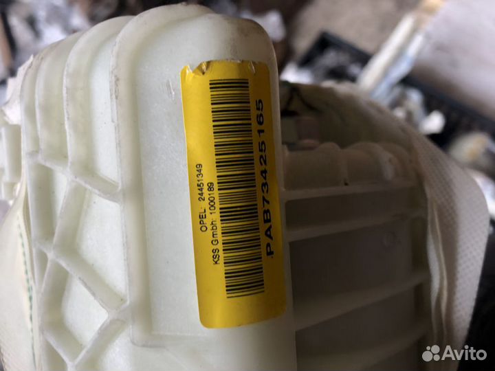 Подушка безопасности пассажира opel astra H