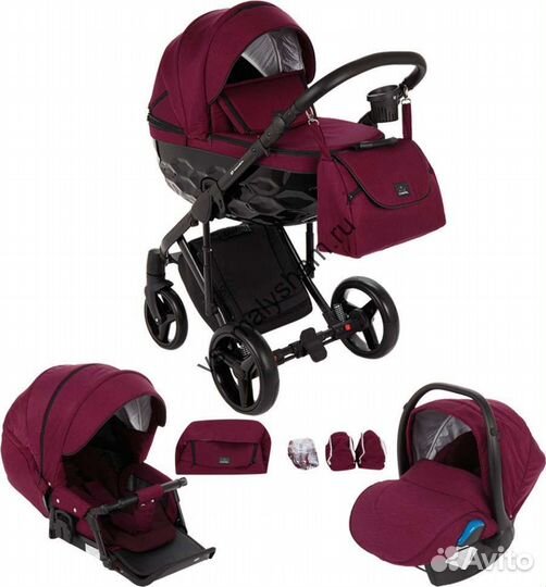 Коляска adamex chantal 3 в 1