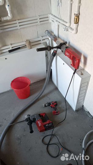 Алмазное бурение отверстий