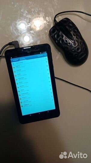 Планшет с Сим-Картой+Флэшка,рабочий