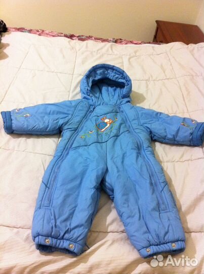Комбинезон зимний для мальчика, рост 80-86 см
