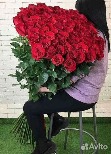 Высокие розы 150 160 170 180 190см доставка Москва