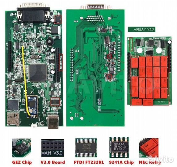 Delphi ds150e+Notebook+по Delphi / Autocom 201.11