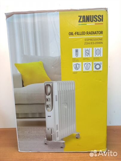 Масляный обогреватель Zanussi ZOH/ES-09WN