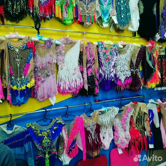 Купальники для художественной гимнастики, платья д