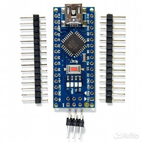 Arduino nano 3.0 на ATmega 328p (ардуино нано)