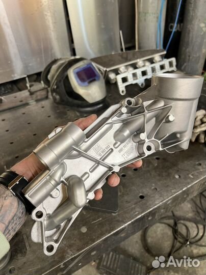 Заваренный теплообменник opel