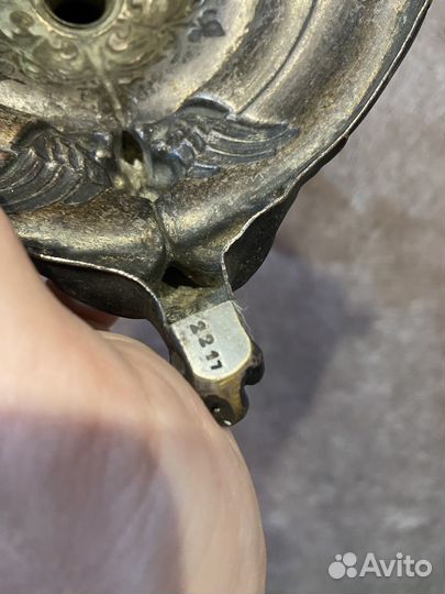 Антикварный подсвечник