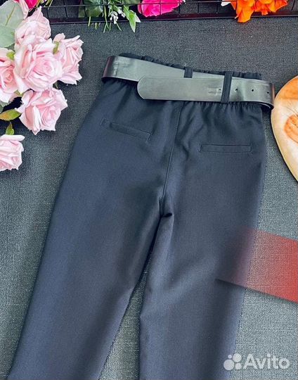 Школьные брюки/лосины для девочки, 116-146