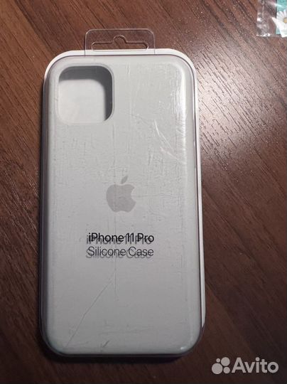 Оригинальный селиконовый чехол на iPhone 11 pro