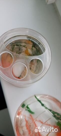 Набор для ванной мыльница и стакан под щетки