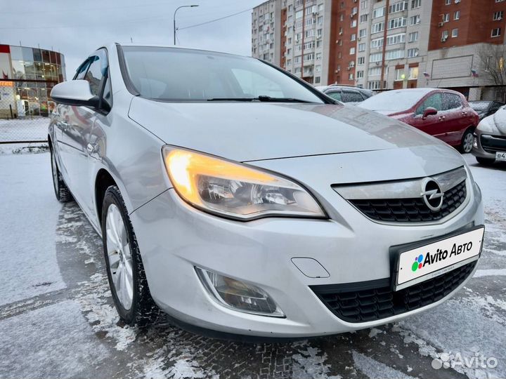 Opel Astra 1.6 AT, 2011, 167 000 км