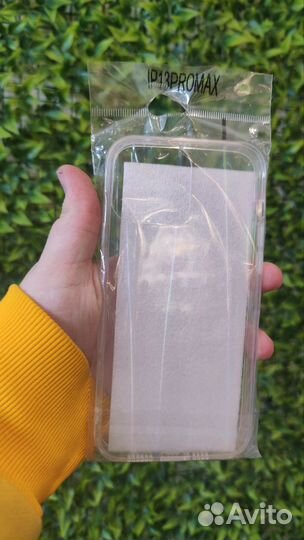 Чехол Прозрачный с градиентом iPhone 13 pro max