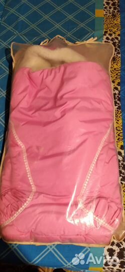 Зимний мешок в коляску