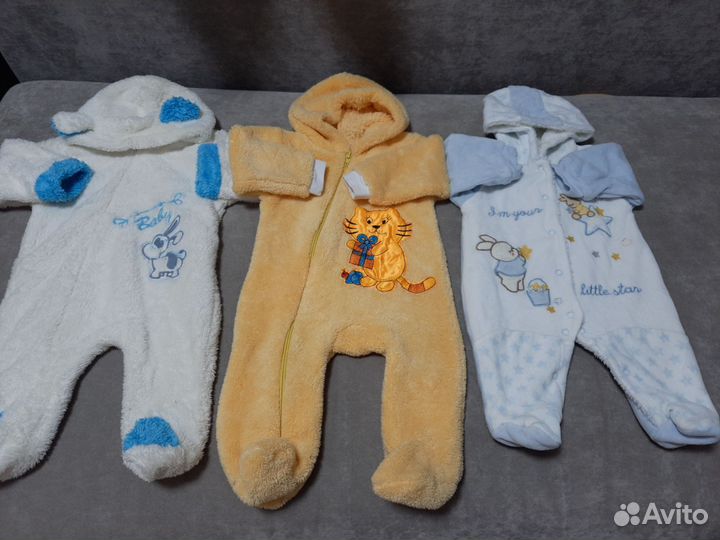 Детские Комбинезоны осень/зима от 0 до 1г