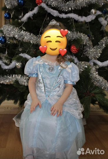 Новогодгий Костюм золушки Disney store