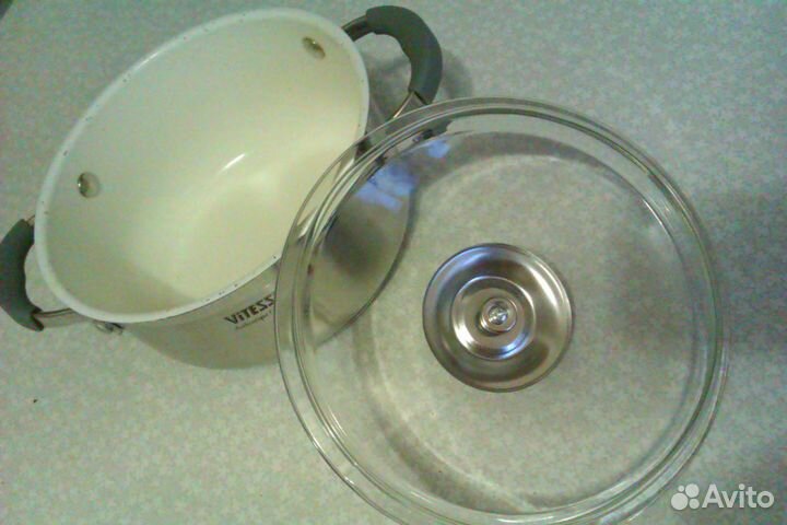 Кастрюля нержавейка, кастрюля кукмара 2 л