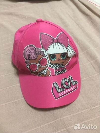 Бейсболка для девочки L.O.L surprise 48-50 размер