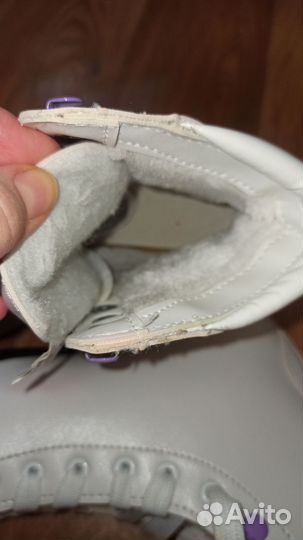 Коньки фигурные утепленные 35р