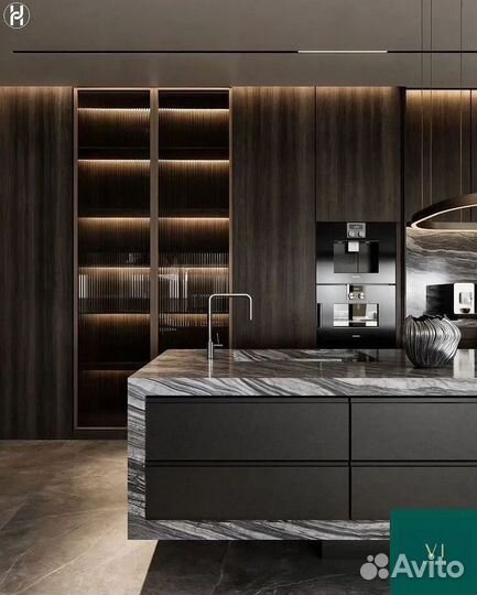 Встраиваемый кухонный гарнитур