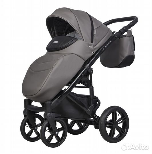 Коляска 2в1 Riko Sigma Pro 11 Anthracite (серый)
