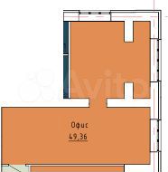 Офис, 49.36 м²