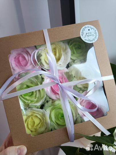 Букет из зефира, зефир, на день рождения