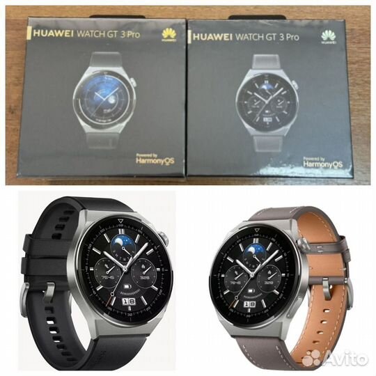 Новые Huawei Watch GT3 Pro, силиконовый ремешок