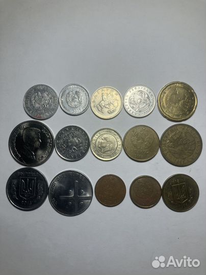 Монеты разные