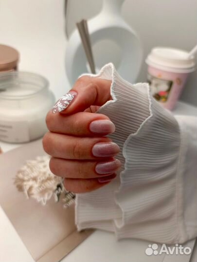 Модель на наращивание, модель на маникюр,педикюр