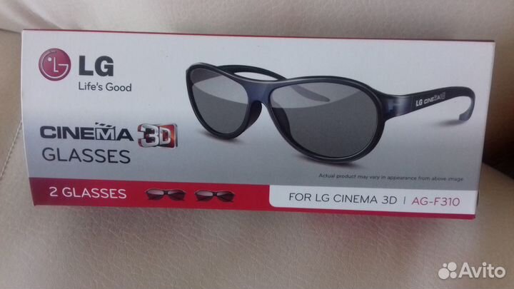 3Д очки(две пары).Новые