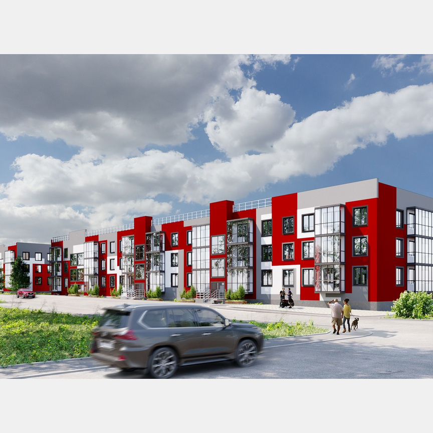 3-к. квартира, 78,9 м², 3/3 эт.