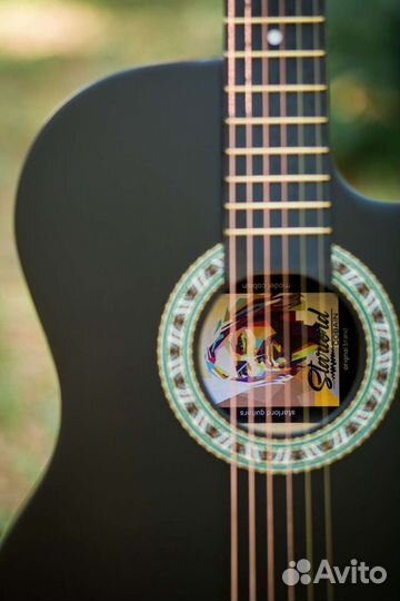 Гитара Starlord Cobain White Label '38 Черная