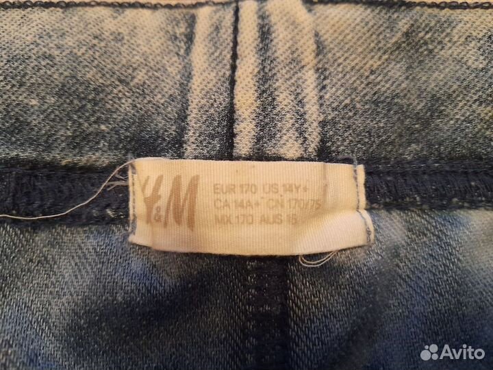 Шорты джинсовые h&m 42-44 стрейч