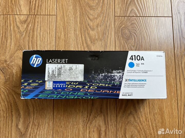 Картридж HP 410A (CF410A) Голубой (Cyan)