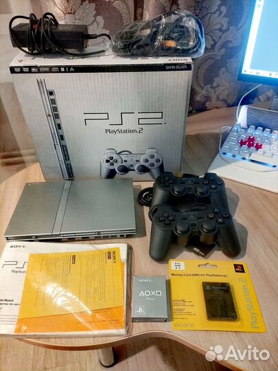 Sony Playstation 2 Slim Silver (PS2) Чипована