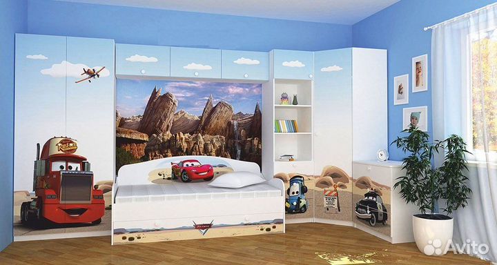 Мебель для детской Тачки