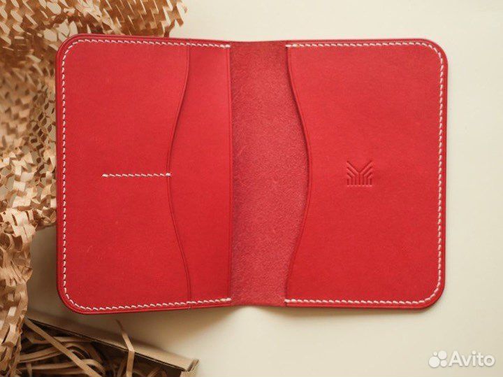 Обложка для паспорта натуральная кожа