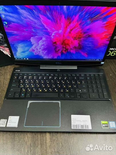Игровой ноутбук dell i5-9300h/GTX-1650