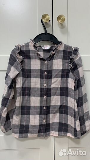 Рубашка для девочки 128см