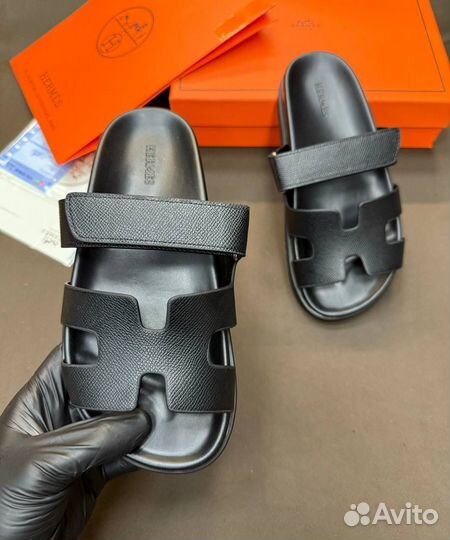 Шлепанцы женские hermes